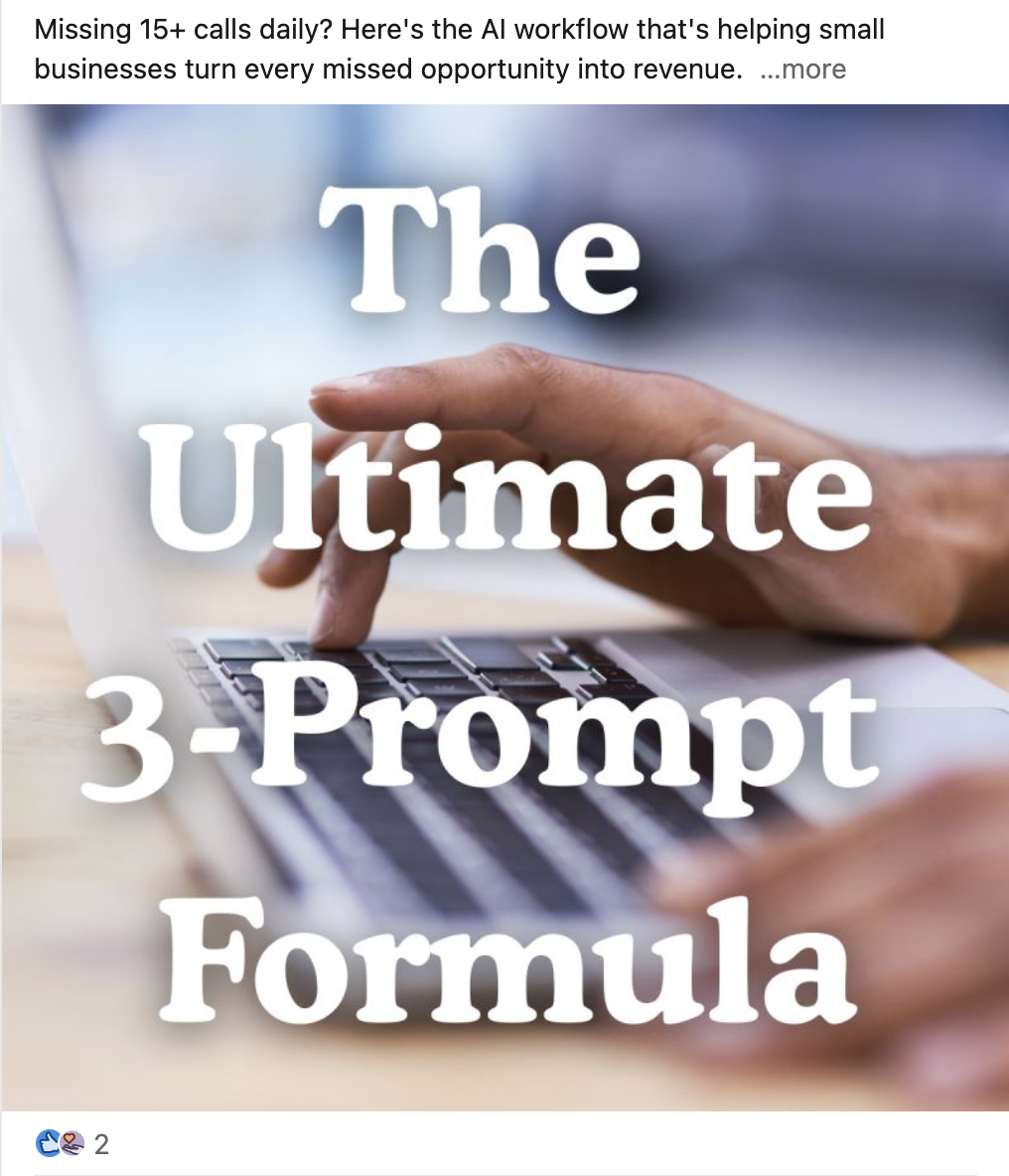 LinkedIn post before WaveGen example 3